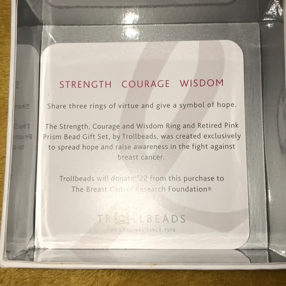 Strength courage wisdom ring ..size 8 - Picture 4 of 6